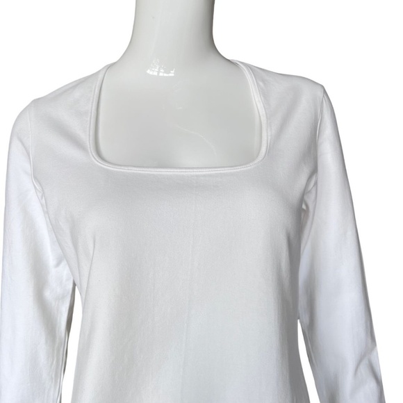 Express Scoop-Neck Long Sleeve Top Size Large NWT - Picture 2 of 6